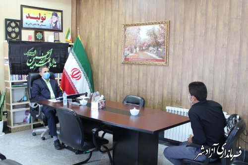 ملاقات عمومی فرماندار آزادشهر برگزار شد