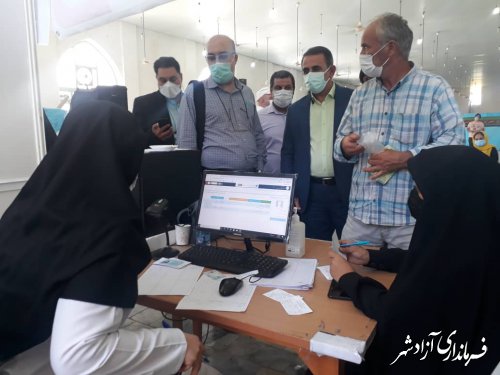 32 هزار دُز واکسن کرونا در آزادشهر به جامعه هدف تزریق شد
