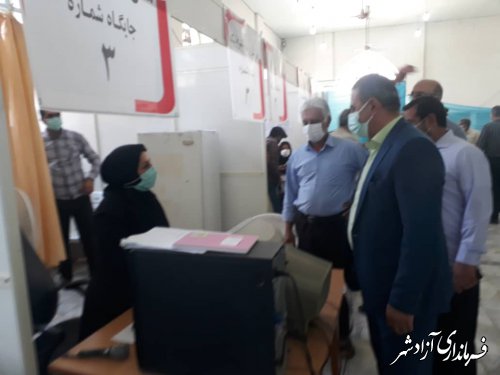 32 هزار دُز واکسن کرونا در آزادشهر به جامعه هدف تزریق شد