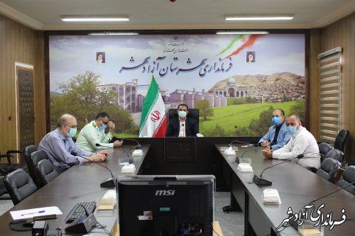 تغییر وضعیت کرونایی آزادشهر از قرمز به نارنجی به معنای عادی شدن نیست