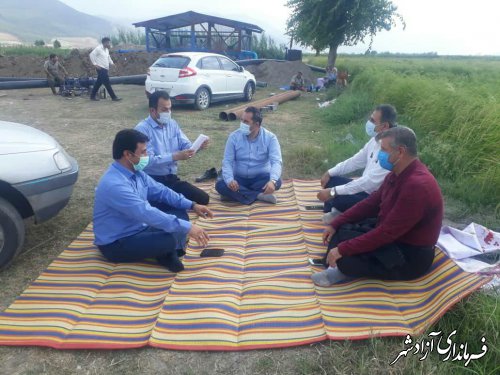 مشکلات آب شرب آزادشهر را تا رفع کامل به صورت جدی پیگیری میکنیم