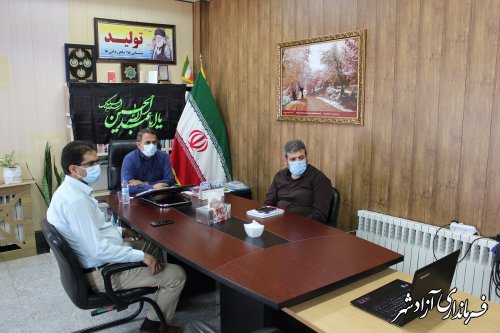 شهرستان آزادشهر در وضعیت زرد کرونایی قرار گرفت