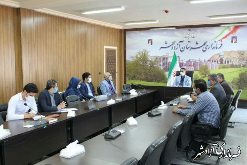 جلسه رفع موانع و مشکلات طرح مجتمع گردشگری نگین سبز سوسرا شهرستان آزادشهر برگزار شد