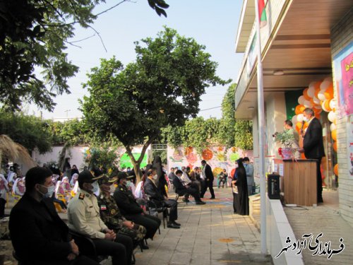 زنگ متمرکز شکوفه ها در مدارس شهرستان آزادشهر نواخته شد