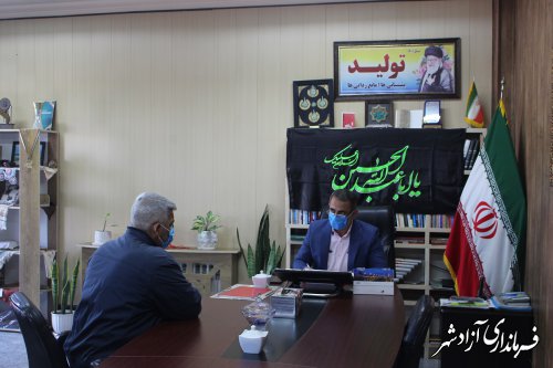 ملاقات عمومی فرماندار آزادشهر برگزار شد