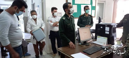 رزمایش اجرای واکسیناسیون کرونا محله محور طرح شهید سلیمانی در آزادشهر برگزار شد