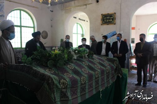 جلسه بررسی مسائل و مشکلات امامزاده های شهرستان آزادشهر برگزار شد