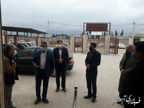 بازدید فرماندار آزادشهر از اداره بهزیستی این شهرستان