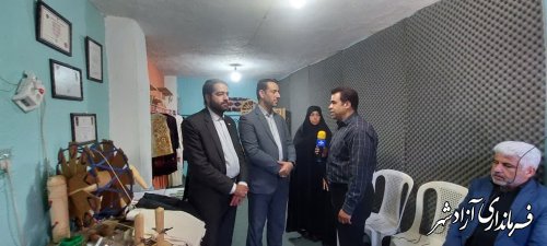  اولین موسسه مد و لباس ایرانی اسلامی در شهرستان آزادشهر افتتاح شد