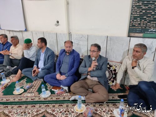 برنامه میز خدمت هفت مسجد ، هفت شب ، هفت میز خدمت بمناسبت هفته دولت انجام شد؛