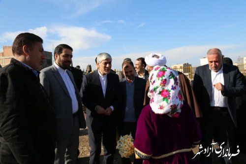 گزارش تصویری /حضوز وزیر ورزش و جوانان در شهرستان آزادشهر