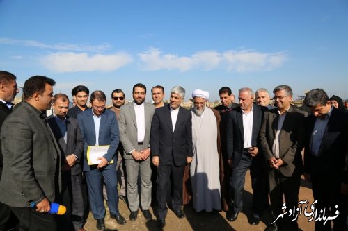 گزارش تصویری /حضوز وزیر ورزش و جوانان در شهرستان آزادشهر