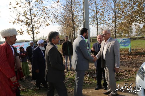 گزارش تصویری/حضور رئیس سازمان منابع طبیعی در شهرستان آزادشهر