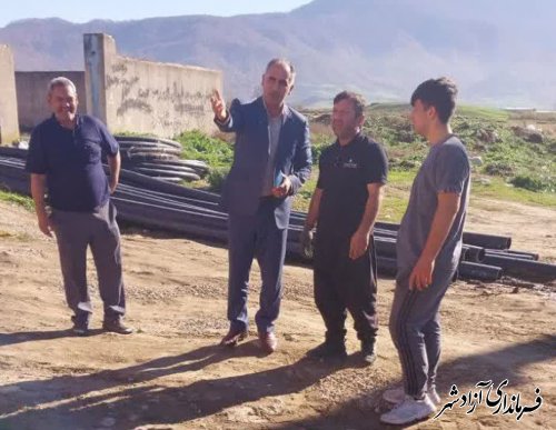 غاز عملیات آبرسانی به نهضت ملی مسکن 
