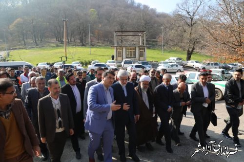 گزارش تصویری/سفر استاندار به نوده خاندوز