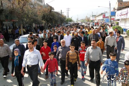 همايش پياده روي خانوادگي در بندرگز برگزار شد / تصاویر