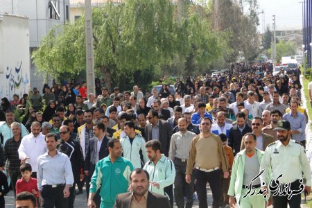 همايش پياده روي خانوادگي در بندرگز برگزار شد / تصاویر