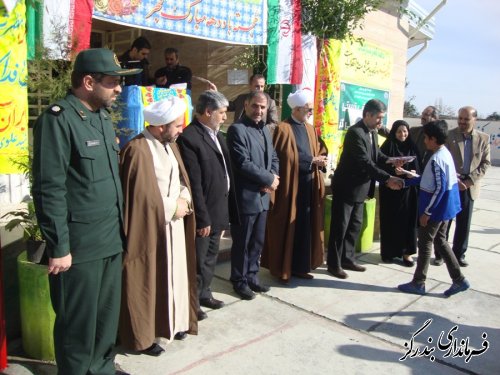 زنگ انقلاب در مدارس بندرگز نواخته شد