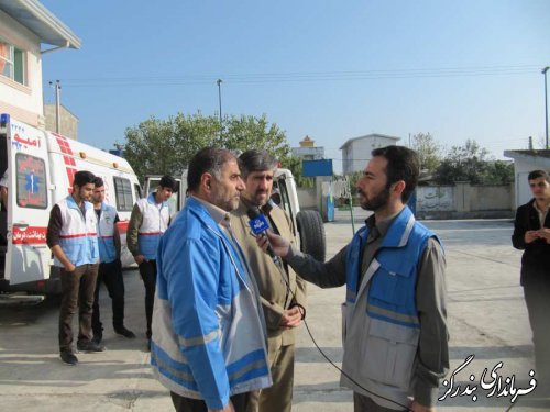 مانور زلزله و ایمنی در مدارس شهرستان بندرگز برگزار شد