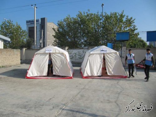 مانور زلزله و ایمنی در مدارس شهرستان بندرگز برگزار شد