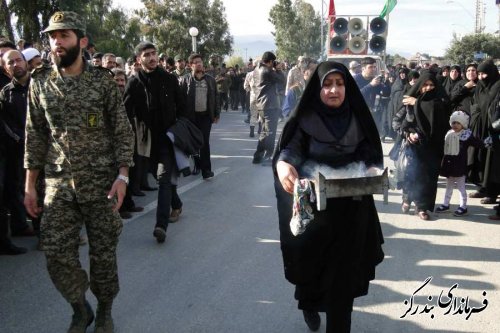 پیکر مطهر شهید پورجباری در بندرگز تشییع شد