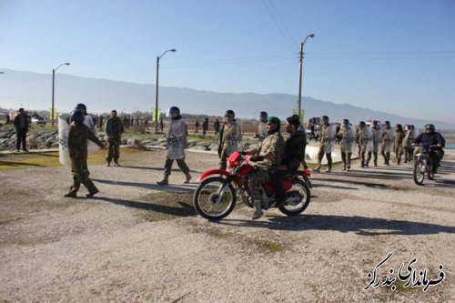 رزمایش فجر انقلاب اسلامی در بندرگز برگزار شد