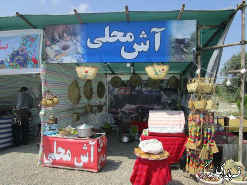 افتتاح بازارچه صنایع دستی و غذاهای بومی و محلی در ساحل بندرگز