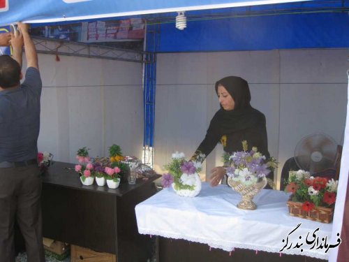 نمایشگاه صنایع دستی و مواد غذایی ارگانیک در بندرگز گشایش یافت