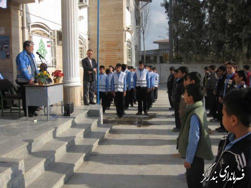 هجدهمین مانور زلزله و ایمنی در مدارس بندرگز برگزار شد