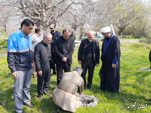 کاشت نهال به مناسبت روز طبیعت 