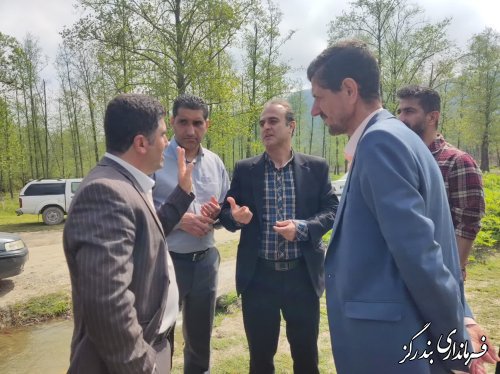 گزارش تصویری||بازدید میدانی از آب بندان روستای استون آباد شهرستان بندرگز