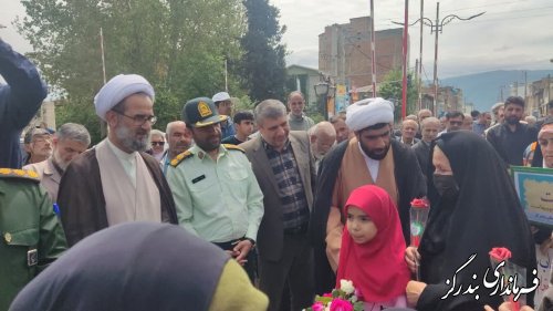 گزارش تصویری|| تجمع مردم انقلابی شهرستان بندرگز در حمایت از طرح نور