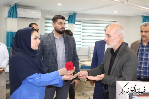 گزارش تصویری||فرماندار شهرستان بندرگز از بیمارستان شهدا بازدید کرد