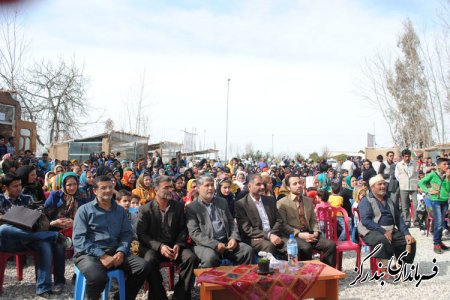 نخستين جشنواره بازي ها و غذاهاي بومي و محلي روستاهاي غرب گلستان برگزار شد / تصاویر