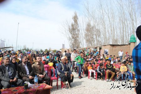 نخستين جشنواره بازي ها و غذاهاي بومي و محلي روستاهاي غرب گلستان برگزار شد / تصاویر