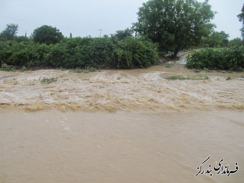 خسارت باران به واحد های مسکونی و جاده های بندرگز / تصاویر