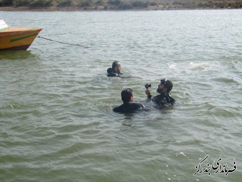 فرماندار بندرگز از دوره آموزش نجات غریق و غواصی بازدید کرد