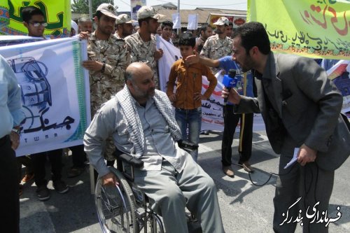 حضور باشکوه مردم بندرگز در راهپیمایی روز قدس