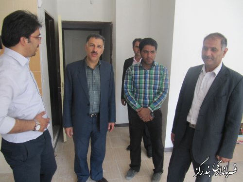 از پروژه های عمرانی بندرگز بازدید شد