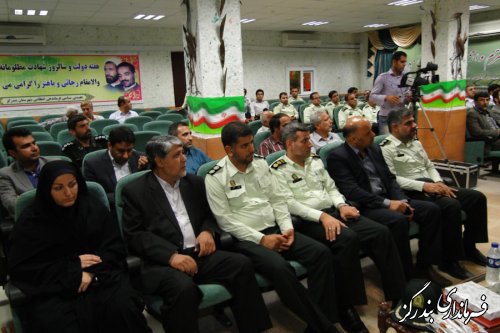 فرمانده جدید نیروی انتظامی بندرگز معرفی شد