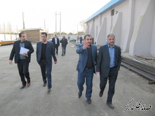 بازدید فرماندار بندرگز از شرکت تولیدی آرد ستاره