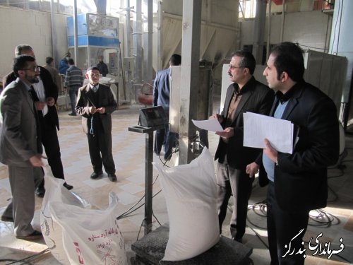 بازدید فرماندار بندرگز از شرکت تولیدی آرد ستاره