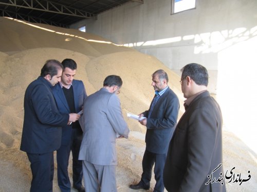 بازدید فرماندار بندرگز از شرکت تولیدی آرد ستاره