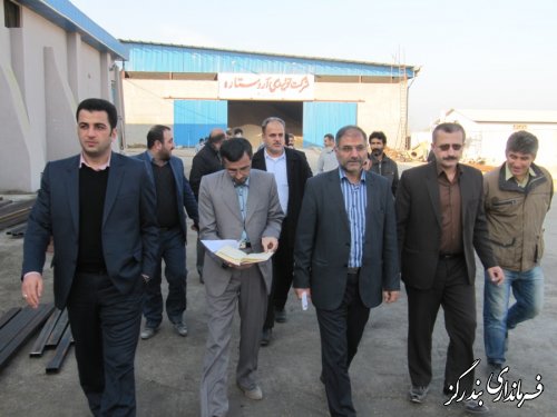 بازدید فرماندار بندرگز از شرکت تولیدی آرد ستاره