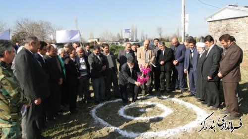 کلنگ احداث کلینیک تخصصی نوکنده به زمین زده شد