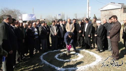 کلنگ احداث کلینیک تخصصی نوکنده به زمین زده شد