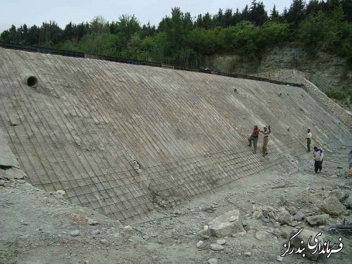  بازدید فرماندار بندرگز از پروژه های عمرانی
