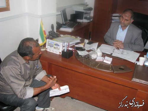 فرماندار بندرگز مشکلات شهروندان را بررسی کرد