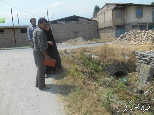 بازدید بخشدار مرکزی بندرگز از روستای دشتی کلاته شرقی