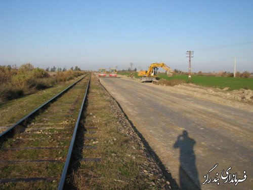 بازدید فرماندار و مدیر کل راه آهن شمال شرق از عملیات اجرایی خط دوم راه آهن بندرگز به قره تپه